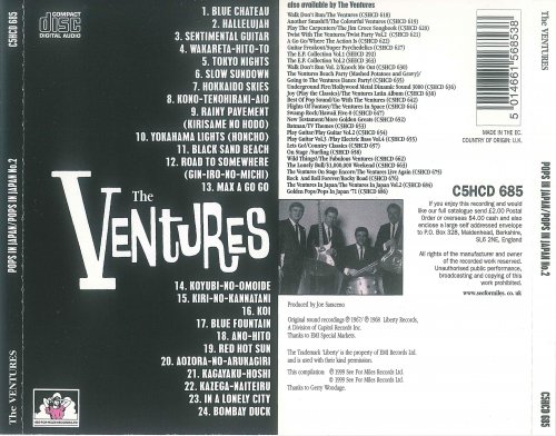 The Ventures - Pops In Japan / Pops In Japan No 2 (1999)