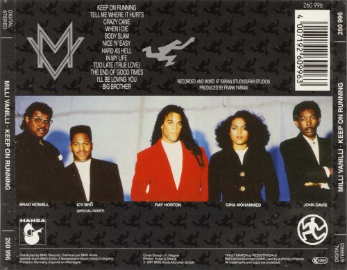 The Real Milli Vanilli - The Moment Of Truth (1991) CD-Rip