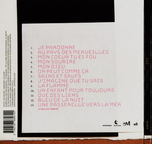 ZAZ - Sains & Saufs (2025) CD-Rip