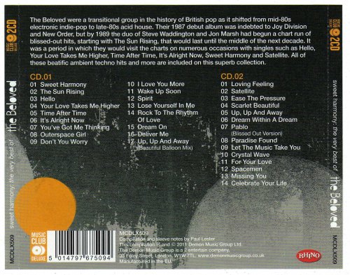 The Beloved - Sweet Harmony: The Very Best Of (2011) CD-Rip