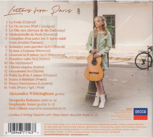Alexandra Whittingham - Letters from Paris (2025) [Hi-Res] [Dolby Atmos]