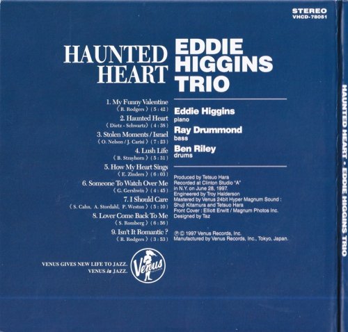 Eddie Higgins Trio - Haunted Heart (1997) [2010]