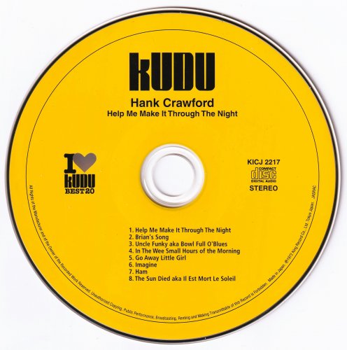 Hank Crawford - Help Me Make It Through The Night (1972) [2007]