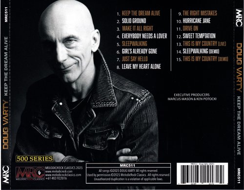 Doug Varty - Keep The Dream Alive (2025)