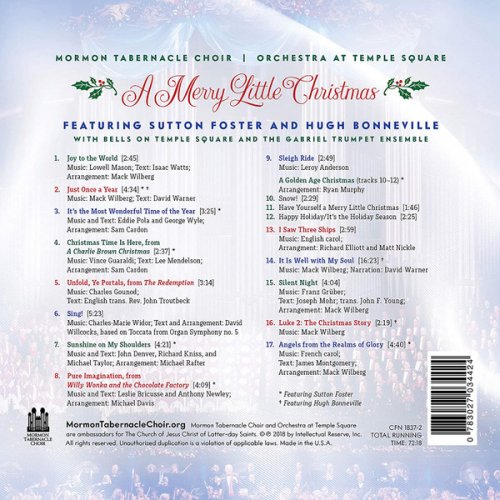 The Tabernacle Choir at Temple Square, Orchestra at Temple Square - A Merry Little Christmas (2018)