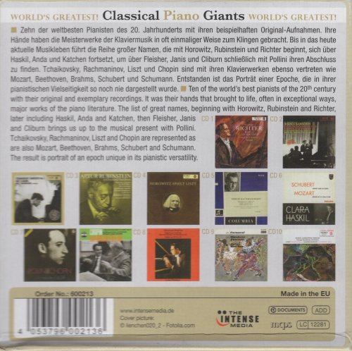 VA - Classical Piano Giants (Box Set) (2015)