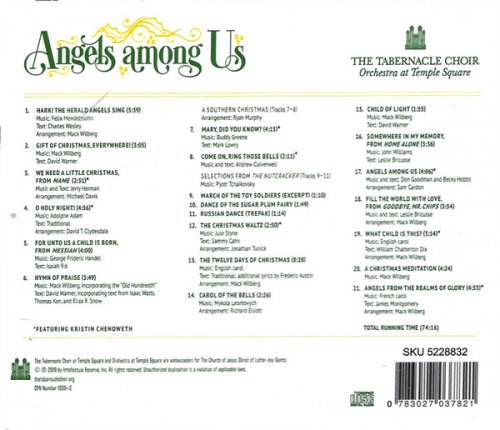 The Tabernacle Choir at Temple Square, Orchestra at Temple Square, Kristin Chenoweth - Angels Among Us (2019)