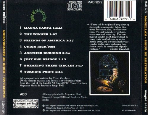 Magellan - Hour Of Restoration (1991)