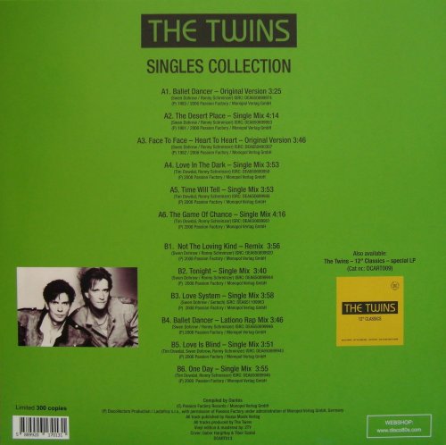 The Twins - Singles Collection (2022) LP