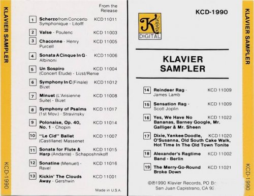 VA - Klavier Sampler (1990)