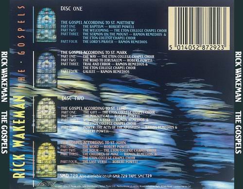 Rick Wakeman - The Gospels (1987)
