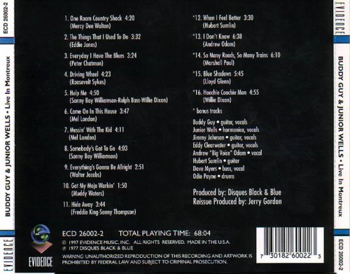 Buddy Guy & Junior Wells - Live In Montreux (1977) [1992]