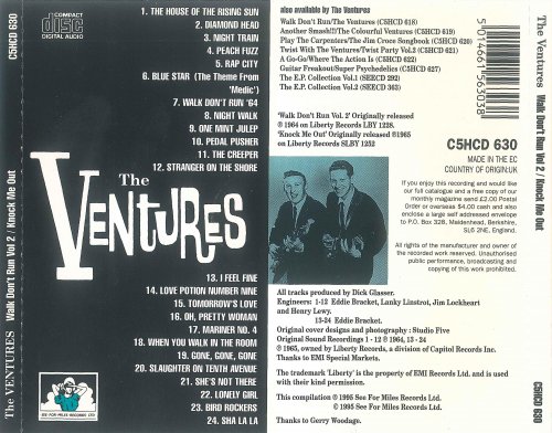 The Ventures - Walk Don't Run Vol 2 / Knock Me Out (1995)