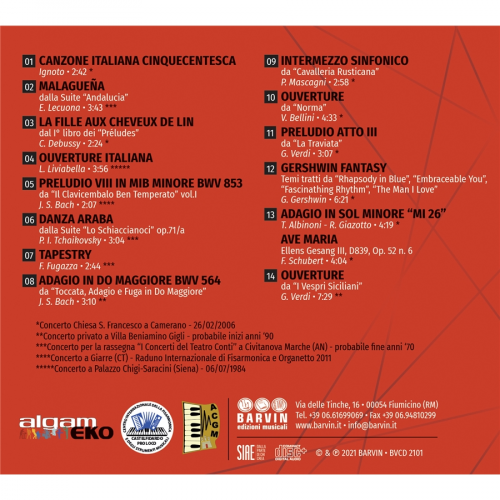 Gervasio Marcosignori - Live Concerts Collection (2025)