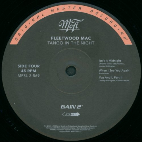 Fleetwood Mac - Tango In The Night (Original Master Recording, 2025) LP