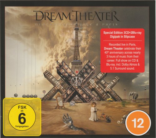 Dream Theater - Quarantième Live À Paris (2025) [3CD]
