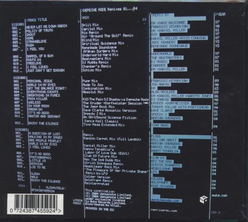 Depeche Mode - Remixes 81-04 (2004) [3CD]