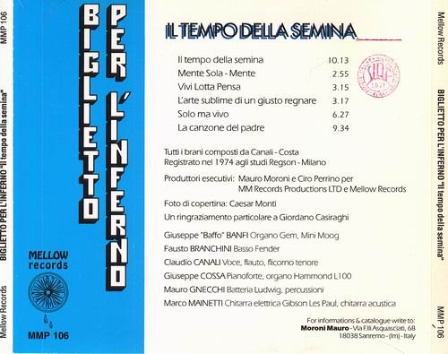 Biglietto Per L'inferno - Il Tempo Della Semina (1992)