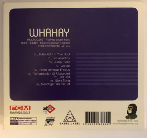 Whahay - Whahay (2014)