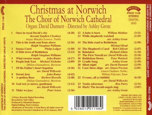 David Dunnett, Choir Of Norwich & Ashley Grote - Christmas at Norwich (2016) [Hi-Res]