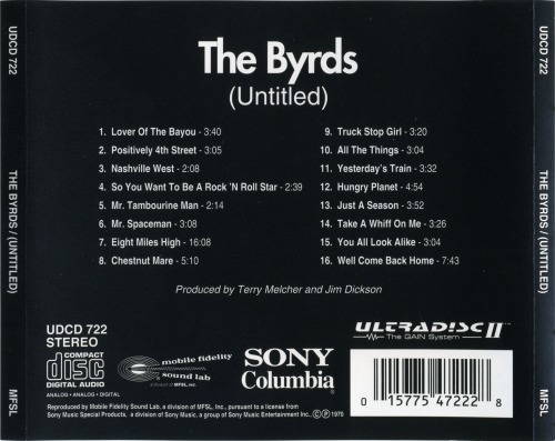 The Byrds - (Untitled) (1970) [1998]