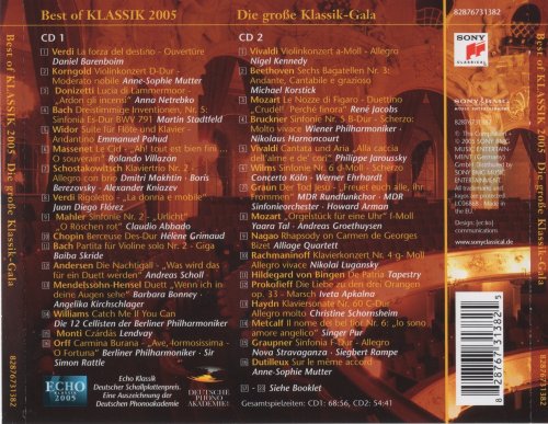 VA - Best Of Klassik 2005 - Die Große Klassik-Gala (2005)