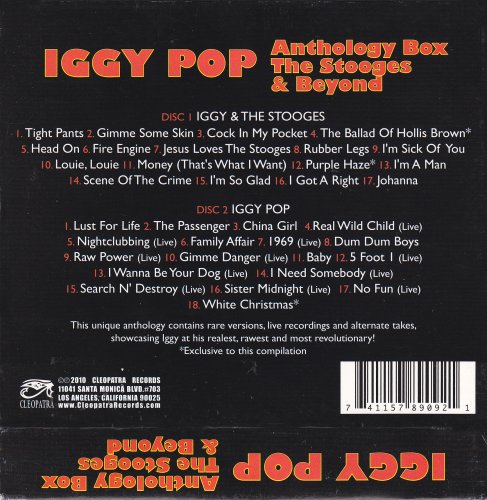 Iggy Pop & The Stooges - Anthology Box: The Stooges & Beyond (2010)