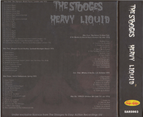 The Stooges - Heavy Liquid (6 CD, Box Set) (2005)