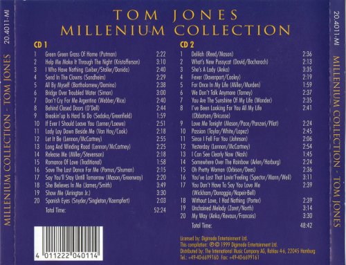 Tom Jones - Millenium Collection (1999) [2CD]