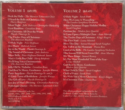 VA - Treasury of Christmas Music (1994)