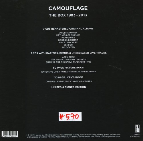 Camouflage - The Box 1983-2013 (2014) [10CD Box Set]