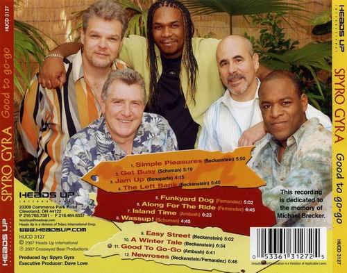 Spyro Gyra - Good To Go-Go (2007) CD Rip