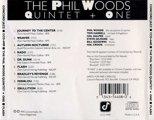 The Phil Woods Quintet + One - Flash (1990)