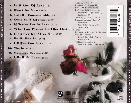 Patti Austin - In & Out Of Love (1998)