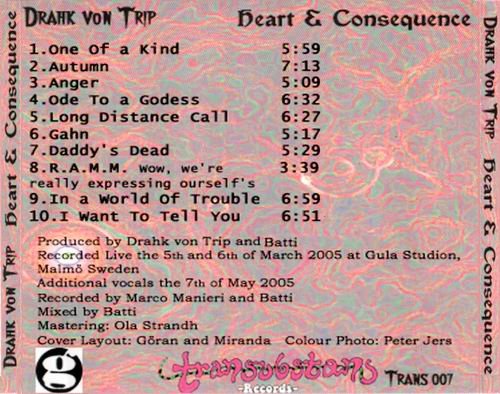 Drahk Von Trip - Heart & Consequence (2005)