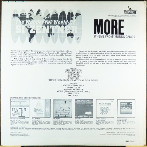 The Wonderful World Of Si Zentner - More (Theme From 'Mondo Cane') (1963) LP