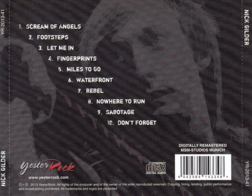 Nick Gilder - Nick Gilder (Remaster 2013)