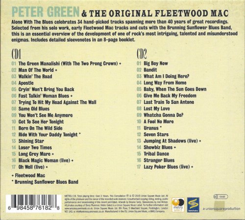 Peter Green & The Original Fleetwood Mac - Alone With The Blues (2 CD) (2015)