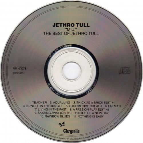 Jethro Tull - M.U.- The Best Of Jethro Tull (1975) [1985]