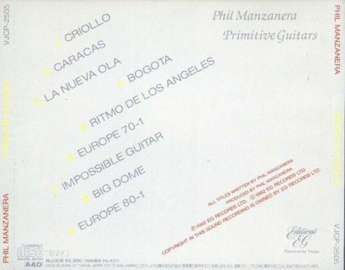 Phil Manzanera - Primitive Guitars (1982)