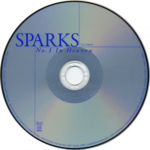 Sparks - Nº 1 in Heaven (1979) [2009 Japanese Edition]