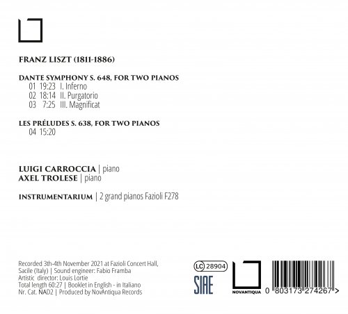 Axel Trolese - From Dante to Liszt (2025)