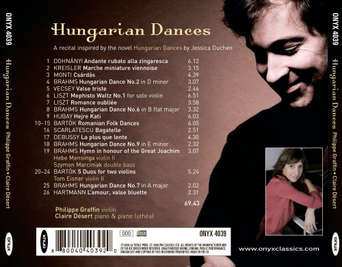 Philippe Graffin, Claire Désert, Hebe Mensinga, Szymon Marciniak, Tom Eisner - Hungarian Dances (2008)