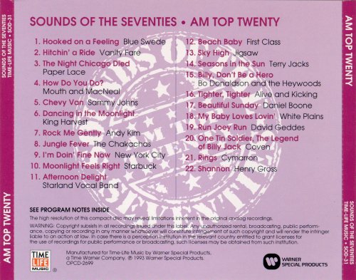 VA - Sounds Of The Seventies: AM Top Twenty (1993)