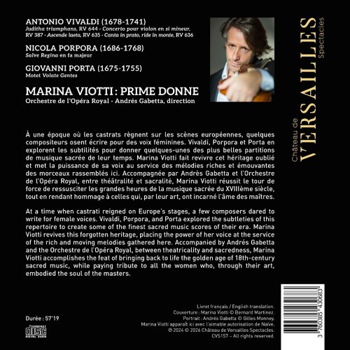 Marina Viotti, Andrés Gabetta, Orchestre de l'Opéra Royal - Prime Donne (2026) [Hi-Res]