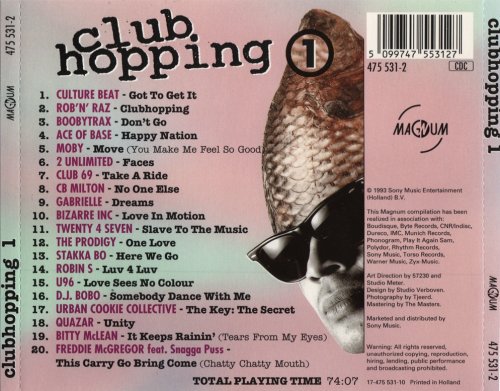 VA - Club Hopping 1 (1993)