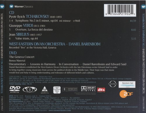 West-Eastern Divan Orchestra, Daniel Barenboim - Tchaikovsky, Verdi, Sibelius (2005)