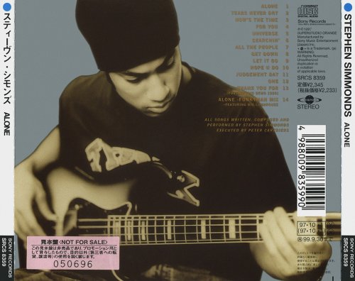 Stephen Simmonds - Alone (1997) [Japanese Edition]