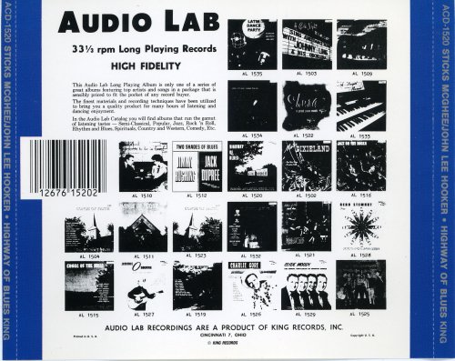 Sticks McGhee / John Lee Hooker - Highway Of Blues (1959) [1988]