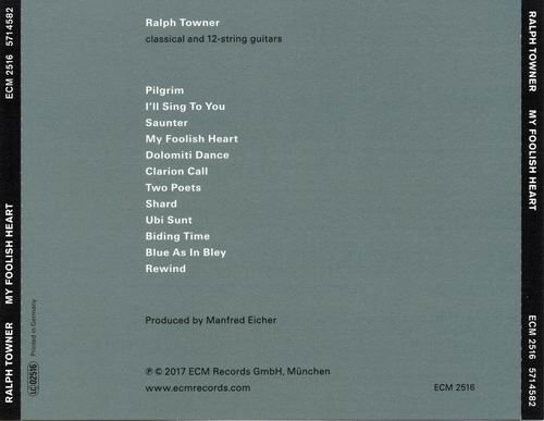 Ralph Towner - My Foolish Heart (2017) CD Rip